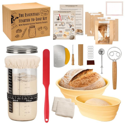 Sourdough Starter-To-Loaf Kit