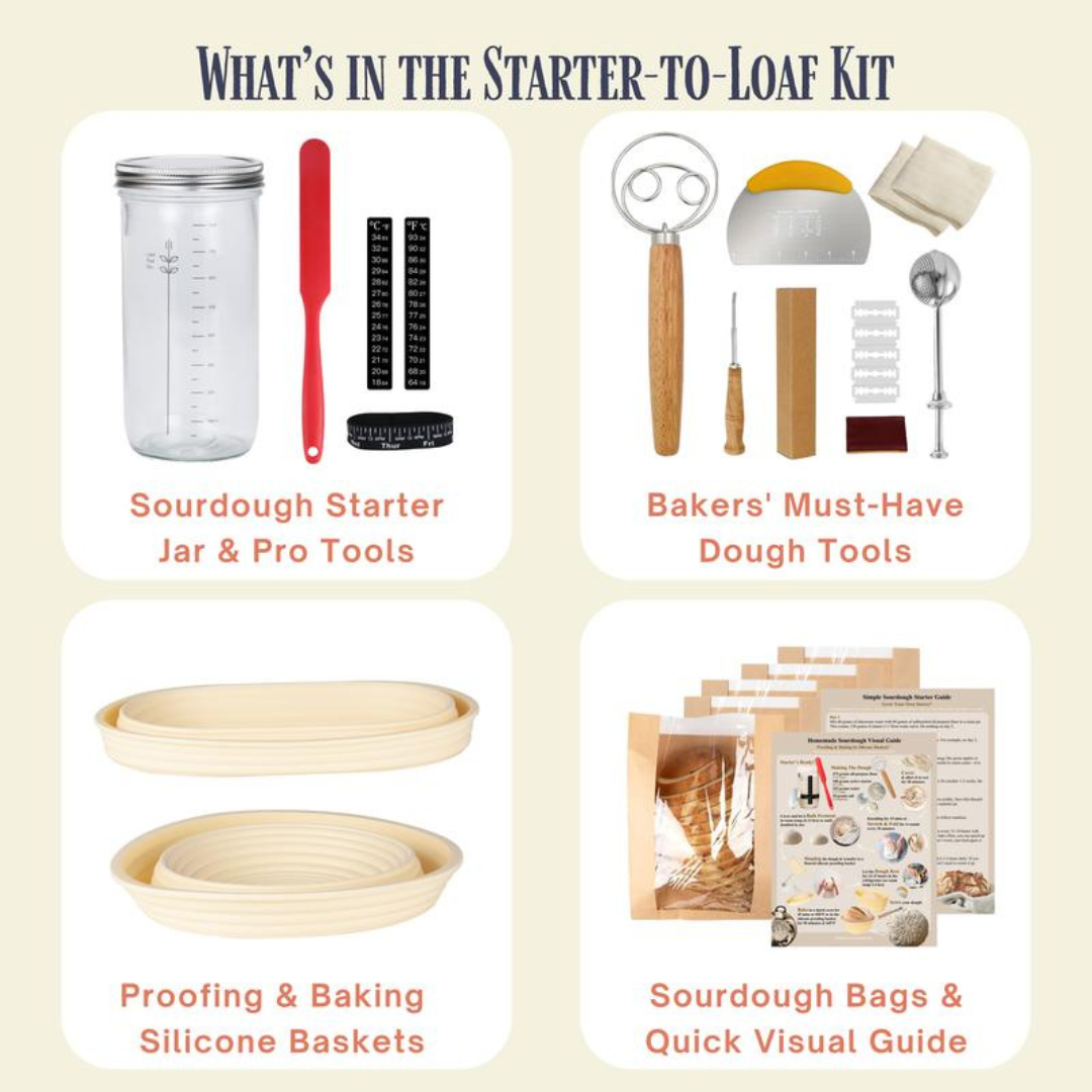 Sourdough Starter-To-Loaf Kit