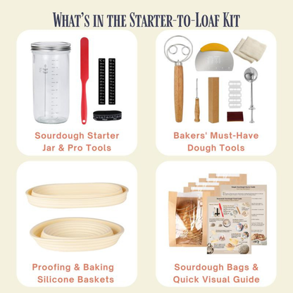 Sourdough Starter-To-Loaf Kit