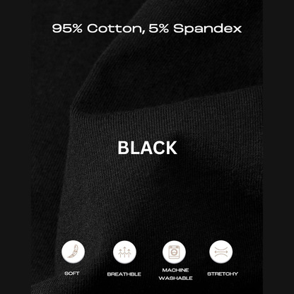 Bavocado Women's Plus Size XL-5XL High Waisted Cotton Underwear