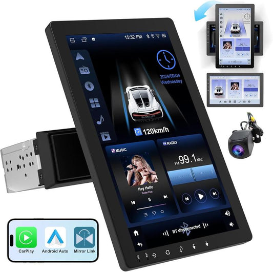 10.1" Rotatable Touch Screen Car Stereo