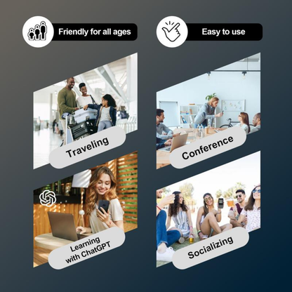 Portable AI Language Translator Device