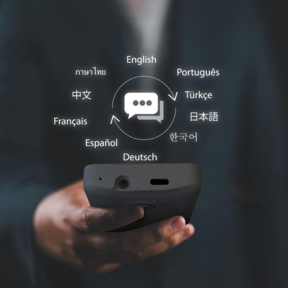 Portable AI Language Translator Device