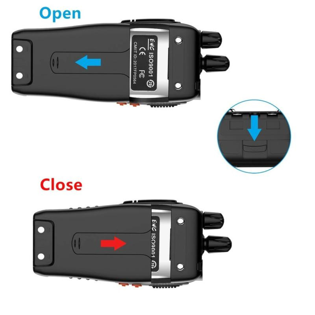 4pcs Long Range Two Way Ham Radios Transceiver