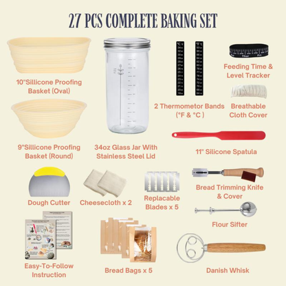 Sourdough Starter-To-Loaf Kit
