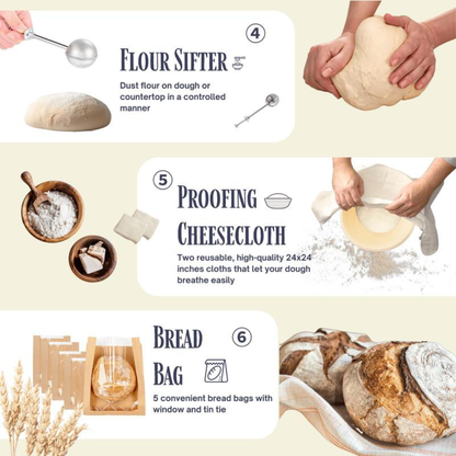 Sourdough Starter-To-Loaf Kit