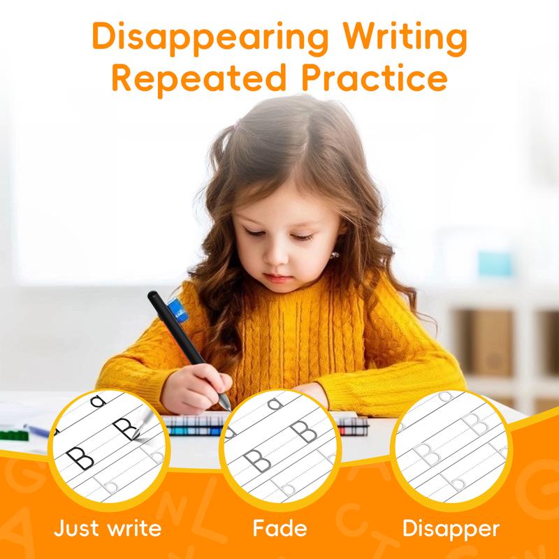 6 Magic Grooved Writing Practice Workbook for Kids