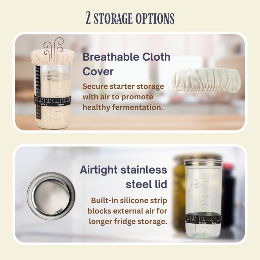 Sourdough Starter-To-Loaf Kit