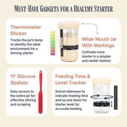 Sourdough Starter-To-Loaf Kit